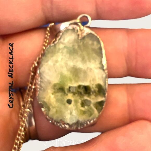 Natural Quartz Necklace - Picture 7 of 12